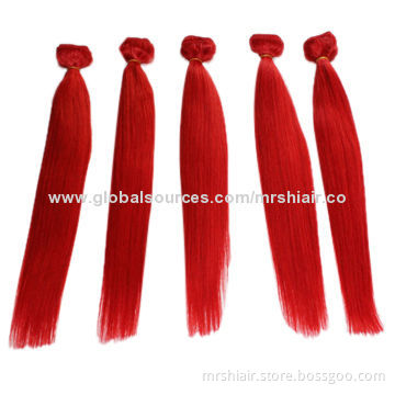 24-inch Colors Human Remy Hair Weave